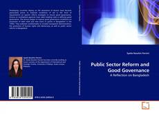Public Sector Reform and Good Governance的封面