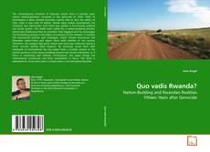 Buchcover von Quo vadis Rwanda?