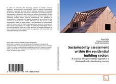 Sustainability assessment within the residential building sector:的封面