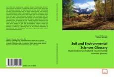 Soil and Environmental Sciences Glossary kitap kapağı