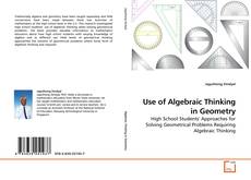 Copertina di Use of Algebraic Thinking in Geometry