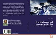 Couverture de Analytical design and numerical verification