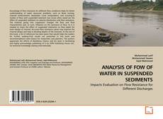 Copertina di ANALYSIS OF FOW OF WATER IN SUSPENDED SEDIMENTS