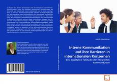 Borítókép a  Interne Kommunikation und ihre Barrieren in internationalen Konzernen - hoz