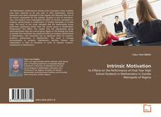 Couverture de Intrinsic Motivation