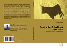 Borítókép a  Foreign Portfolio Flows into India - hoz
