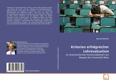 Borítókép a  Kriterien erfolgreicher Lehrevaluation - hoz