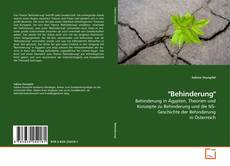 Portada del libro de "Behinderung"