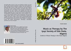 Buchcover von Music as Therapy by The Iyayi Society of Edo State, Nigeria