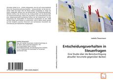 Entscheidungsverhalten in Steuerfragen的封面