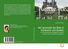 Copertina di Der Sprechakt der Bitte in Frankreich und Quebec