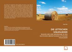 Borítókép a  DIE LETTISCHEN VOLKSLIEDER - hoz