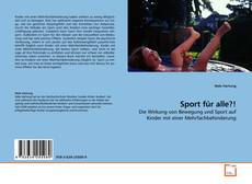 Copertina di Sport für alle?!