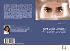 Buchcover von Print Media Language