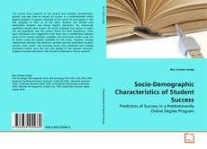 Capa do livro de Socio-Demographic Characteristics of Student Success 