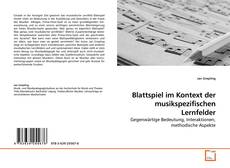 Couverture de Blattspiel im Kontext der musikspezifischen Lernfelder