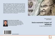Capa do livro de Socio economic impact of MGREGA 