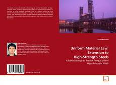 Couverture de Uniform Material Law: Extension to High-Strength Steels