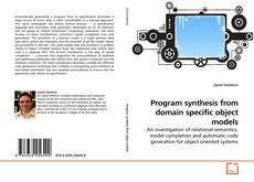 Buchcover von Program synthesis from domain specific object models