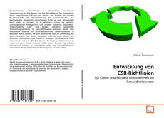 Couverture de Entwicklung von CSR-Richtlinien