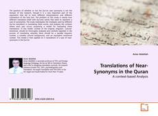 Couverture de Translations of Near-Synonyms in the Quran