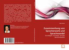 Couverture de Zusammenhang von Spracherwerb und Sprachwandel