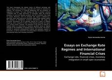 Buchcover von Essays on Exchange Rate Regimes and International Financial Crises