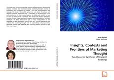 Обложка Insights, Contexts and Frontiers of Marketing Thought