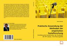 Buchcover von Praktische Anwendung der Methoden der empirischen Sozialforschung