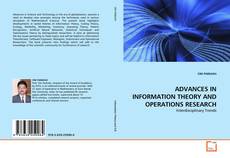 Couverture de ADVANCES IN INFORMATION THEORY AND OPERATIONS RESEARCH