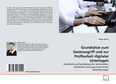 Borítókép a  Grundsätze zum Datenzugriff und zur Prüfbarkeit digitaler Unterlagen - hoz