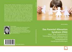 Couverture de Das Parental Alienation Syndrom (PAS)