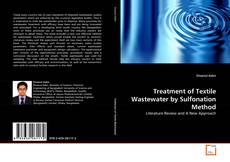 Buchcover von Treatment of Textile Wastewater by Sulfonation Method