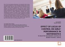 Buchcover von EFFECT OF LOCUS OF CONTROL ON GIRLS' PERFORMANCE IN MATHEMATICS