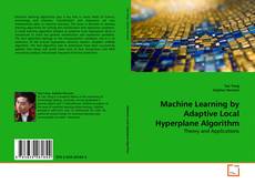 Buchcover von Machine Learning by Adaptive Local Hyperplane Algorithm