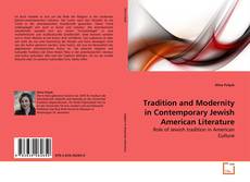 Copertina di Tradition and Modernity in Contemporary Jewish American Literature