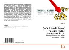 Portada del libro de Default Prediction of Publicly Traded Companies in UK