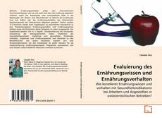 Portada del libro de Evaluierung des Ernährungswissen und Ernährungsverhalten