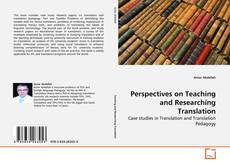 Portada del libro de Perspectives on Teaching and Researching Translation