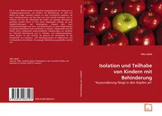 Buchcover von Isolation und Teilhabe von Kindern mit Behinderung