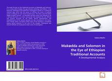 Couverture de Makədda and Solomon in the Eye of Ethiopian Traditional Accounts