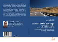 Bookcover of Estimate of the lean angle of motorcycles