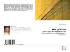 Bookcover of Wer geht wo