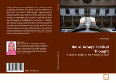 Bookcover of Ibn al-Azraq's Political Thought