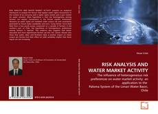 Capa do livro de RISK ANALYSIS AND WATER MARKET ACTIVITY 