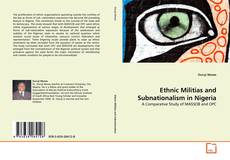 Portada del libro de Ethnic Militias and Subnationalism in Nigeria