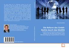 Die Reform des GmbH-Rechts durch das MoMiG kitap kapağı