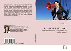 Portada del libro de Frauen an die Macht?!