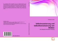 Selbstinszenierung und Selbstthematisierung von Medien kitap kapağı