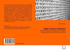 Portada del libro de Open Source Software